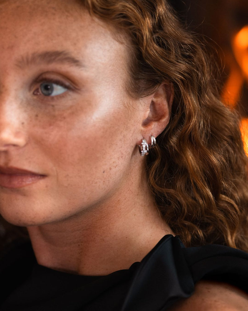 Whisper Hoops earrings