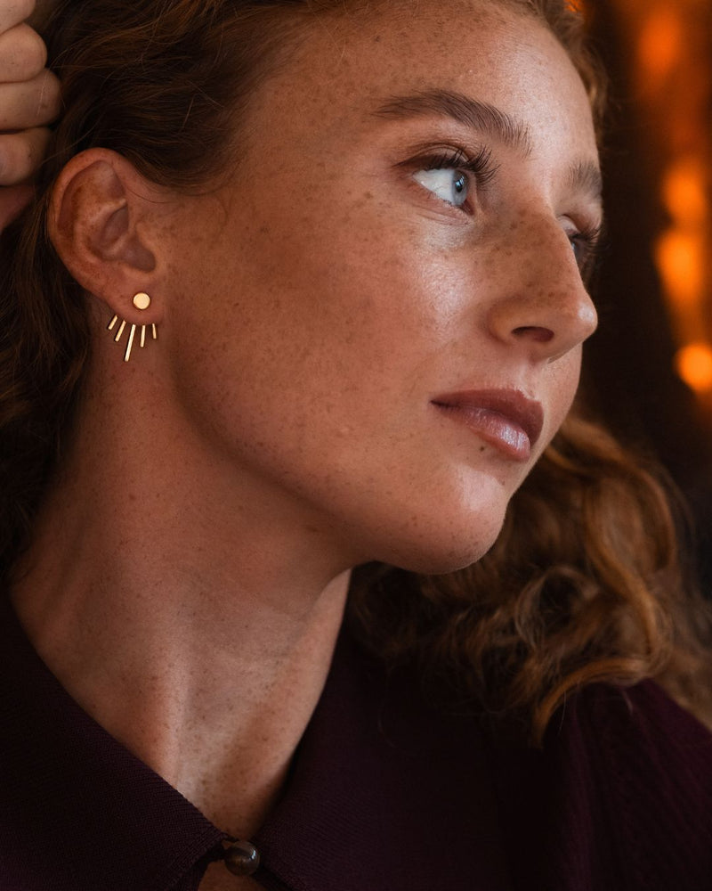 Twisted earrings