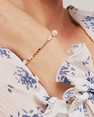 Cream bracelet