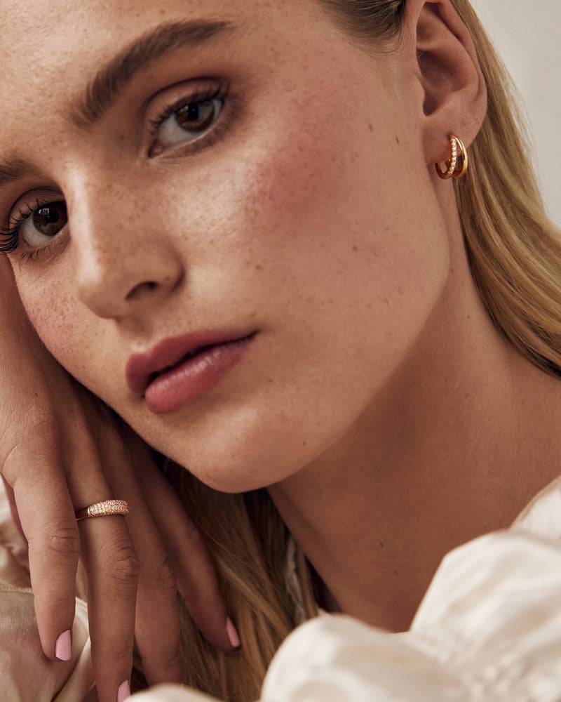 Goal Hoops earrings