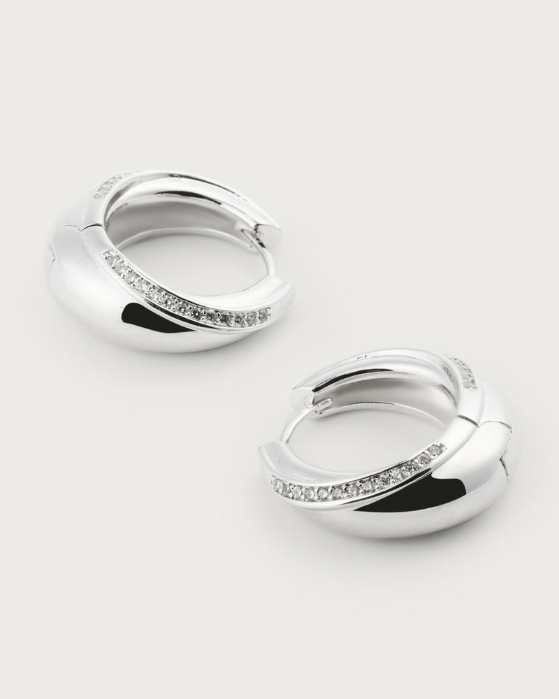 On View earrings