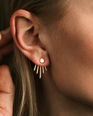 Twisted earrings