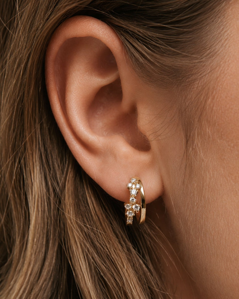 Whisper Hoops earrings